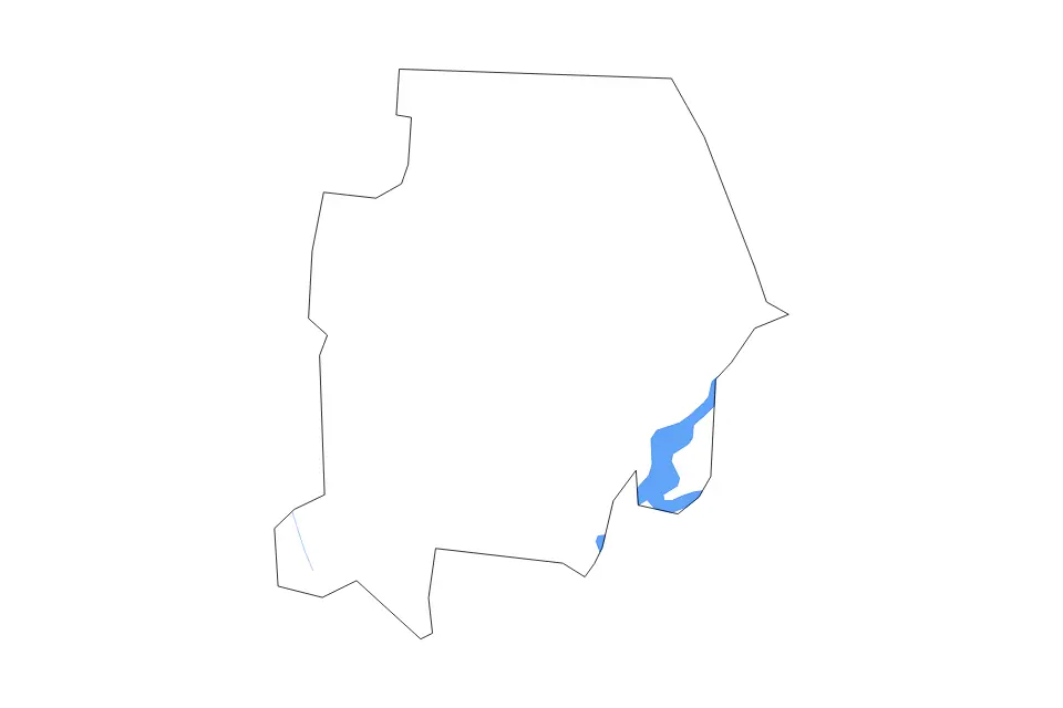 Mapa de Campbell, Tennessee de tipo contorno, lagos y ríos para América del Norte, con contorno, lagos y ríos con elementos de agua como Norris Lake.