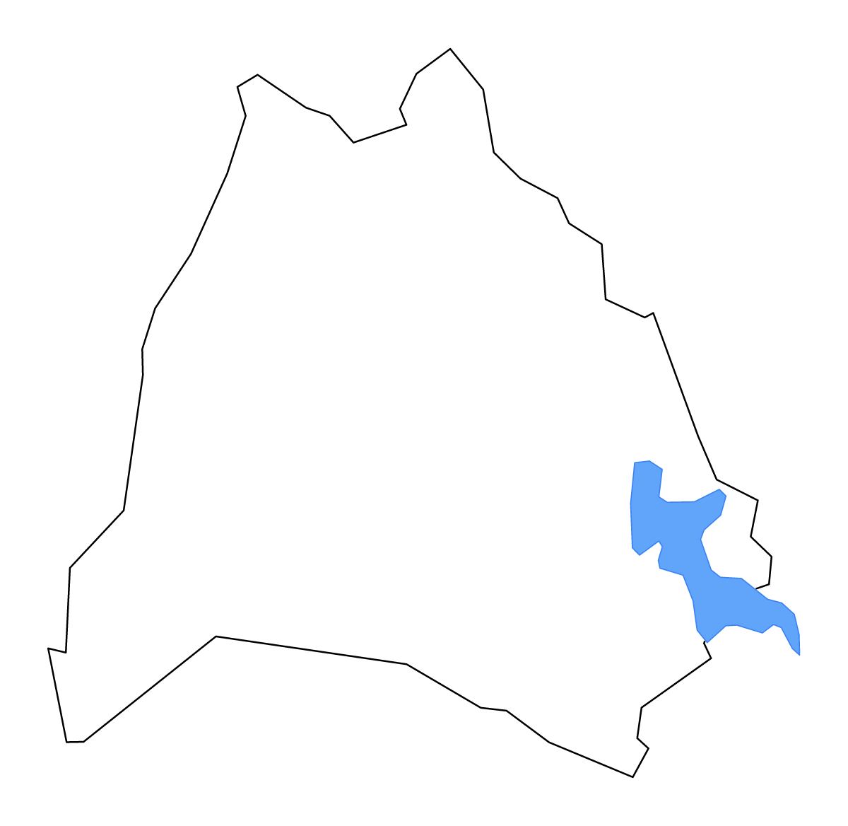 Mapa de contorno de Davidson, Tennessee con lagos y ríos.