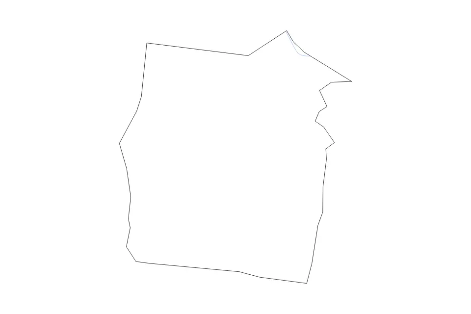 Carte de Dickson, Tennessee de type contour et rivières pour Amérique du Nord, montrant contour et rivières avec des limites nettes.