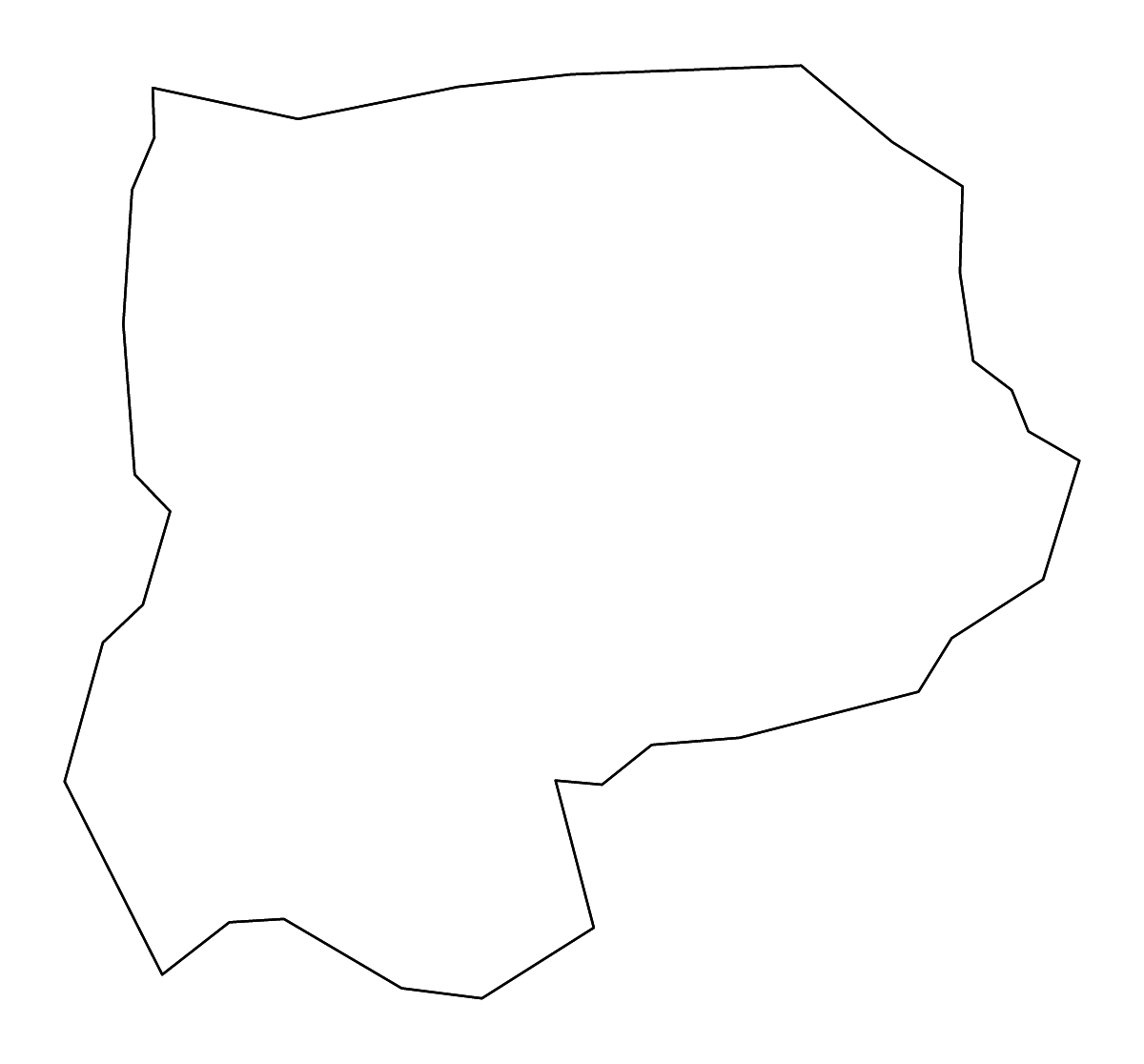 Mapa de contorno de Grundy, Tennessee con ríos.