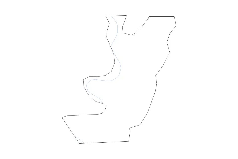 Carte de Lake, Tennessee de type contour, lacs et rivières pour Amérique du Nord, montrant contour, lacs et rivières avec des limites nettes.