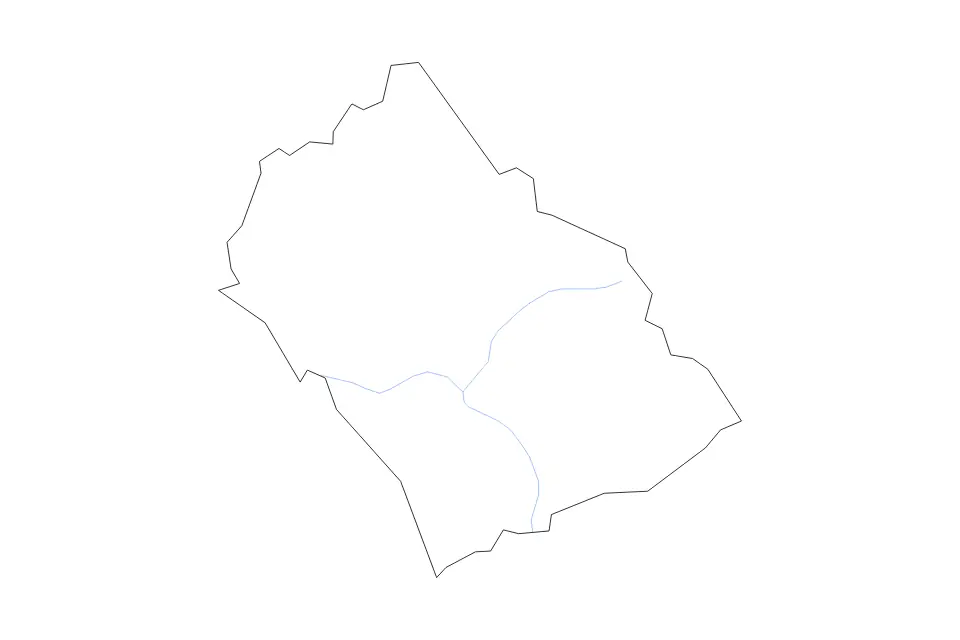 Mapa de Morgan, Tennessee de tipo contorno y ríos para América del Norte, con contorno y ríos con límites limpios.