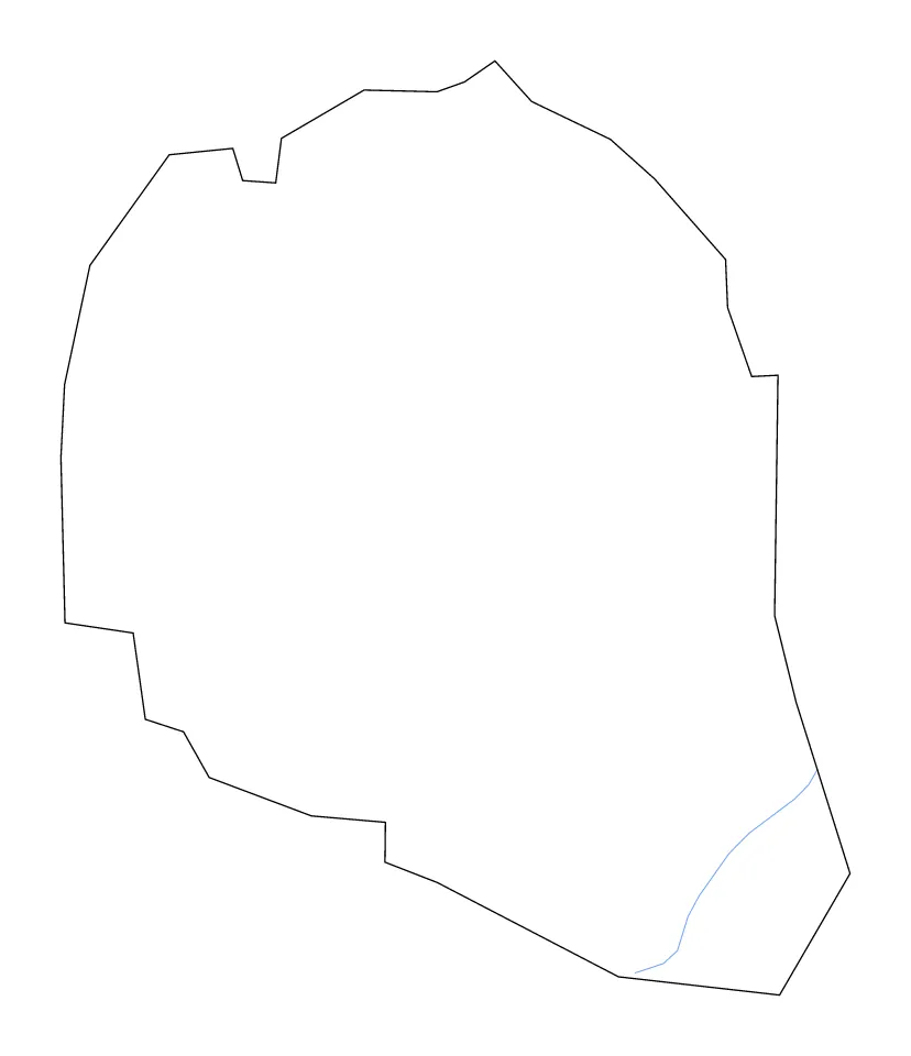 Overton outline map preview