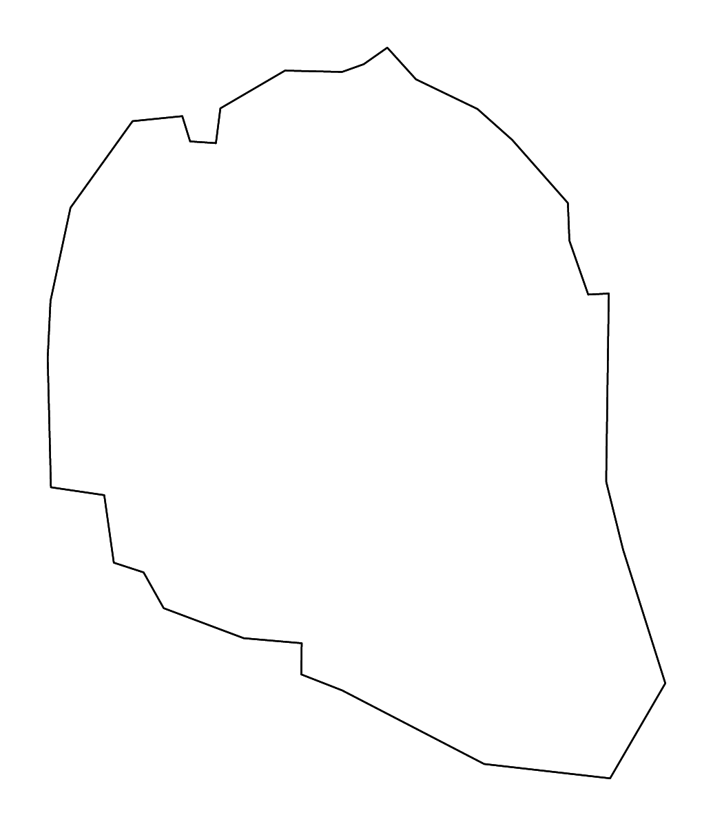 Carte de contour de Overton, Tennessee avec rivières.