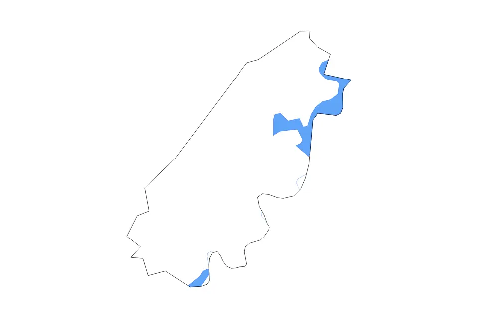 Mapa de Rhea, Tennessee de tipo contorno, lagos y ríos para América del Norte, con contorno, lagos y ríos con elementos de agua como Watts Bar Lake y Chickamauga Lake.