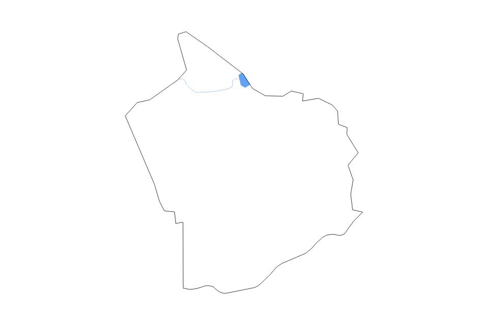 Outline map of Sevier County, Tennessee with subdivision borders and major lakes and rivers.