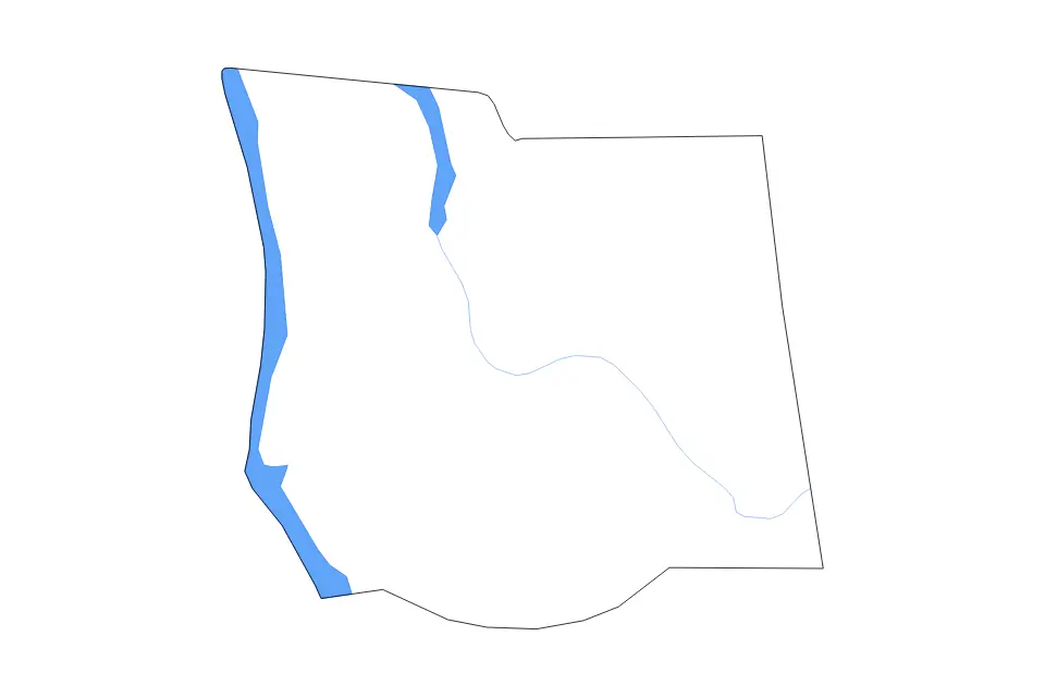 Carte de Stewart, Tennessee de type contour, lacs et rivières pour Amérique du Nord, montrant contour, lacs et rivières avec des éléments hydrographiques comme Lake Barkley et Kentucky Lake.