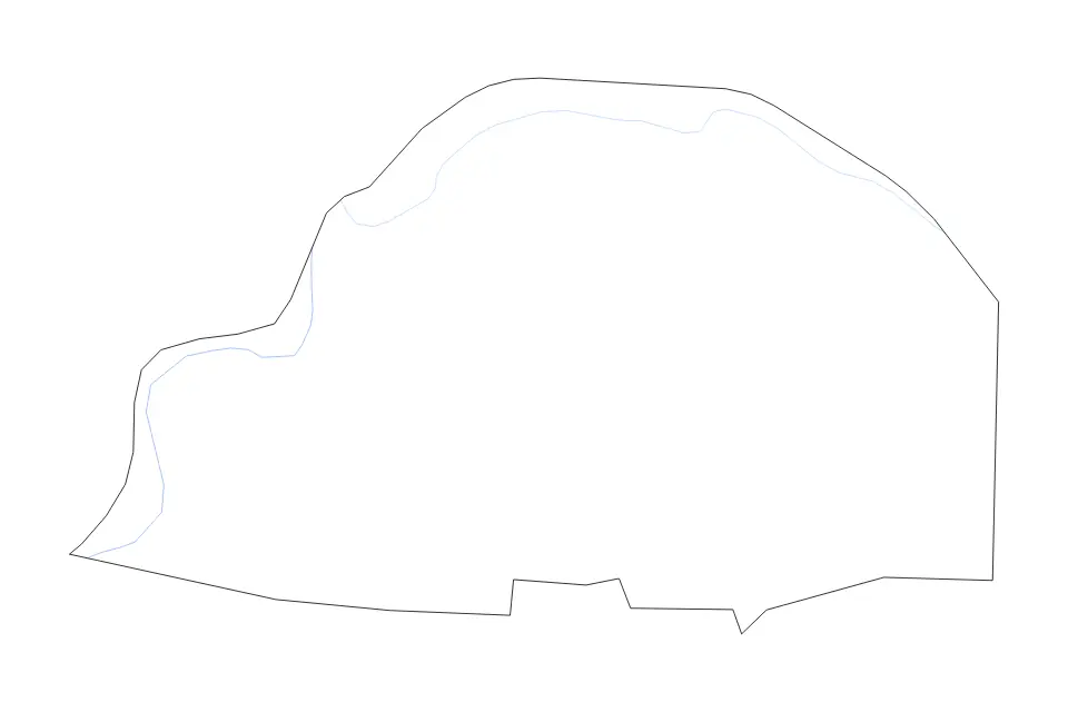 Mapa de Tipton, Tennessee de tipo contorno y ríos para América del Norte, con contorno y ríos con límites limpios.