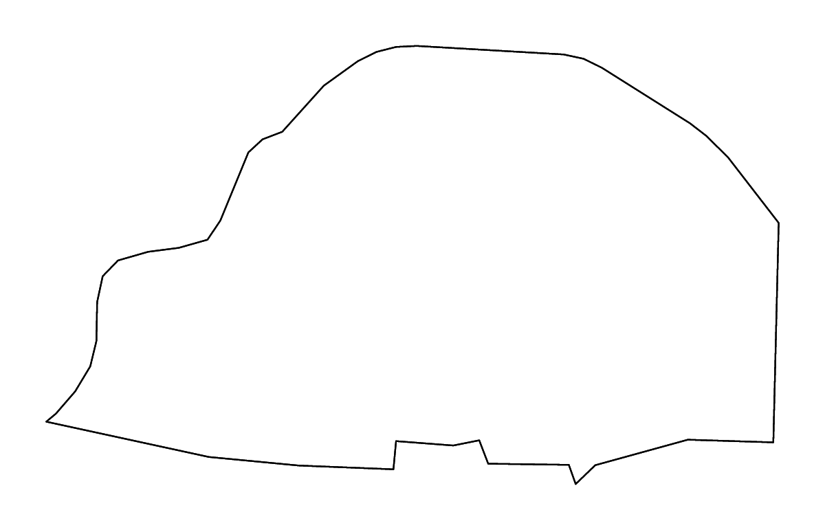 Mapa de contorno de Tipton, Tennessee con ríos.
