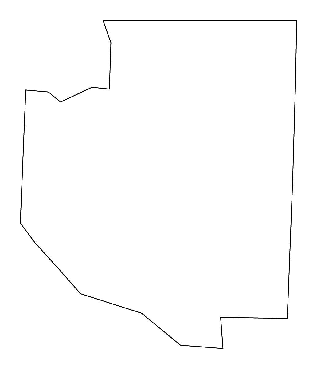 Mapa de contorno de Weakley, Tennessee con ríos.