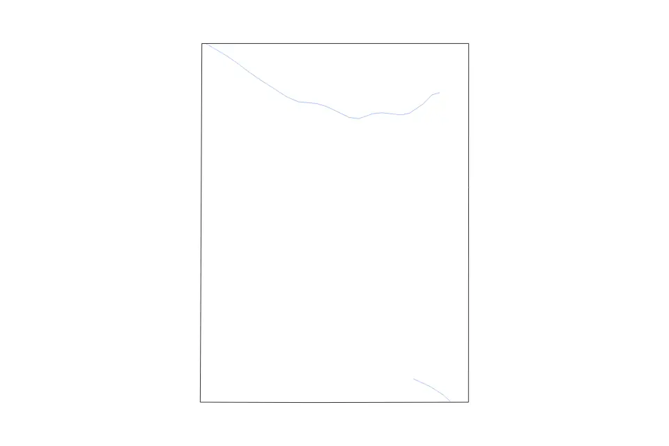 Outline map of Bailey County, Texas with subdivision borders and rivers.