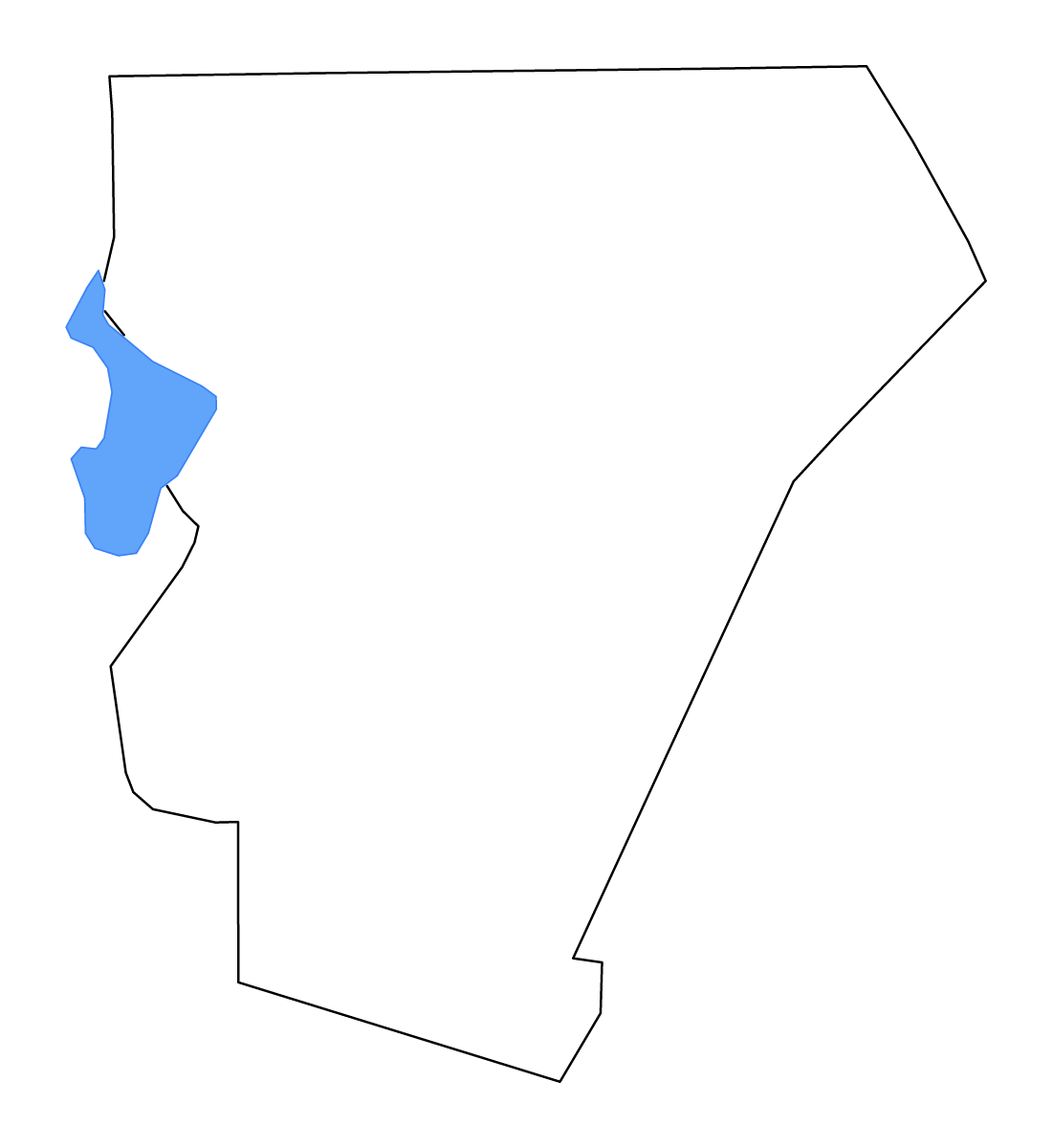Mapa de contorno de Burnet, Texas con lagos y ríos.