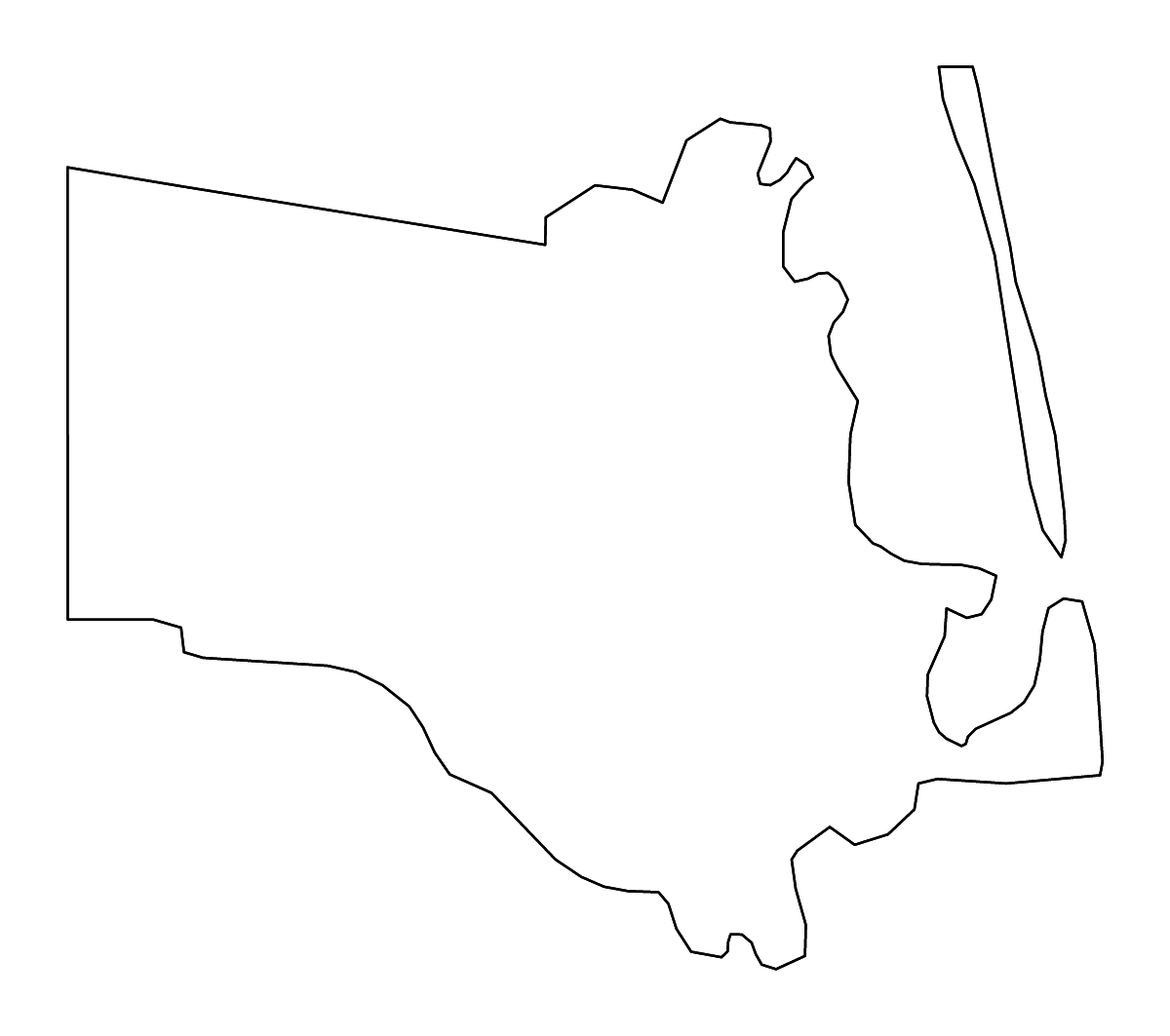 Mapa de contorno de Cameron, Texas con ríos.