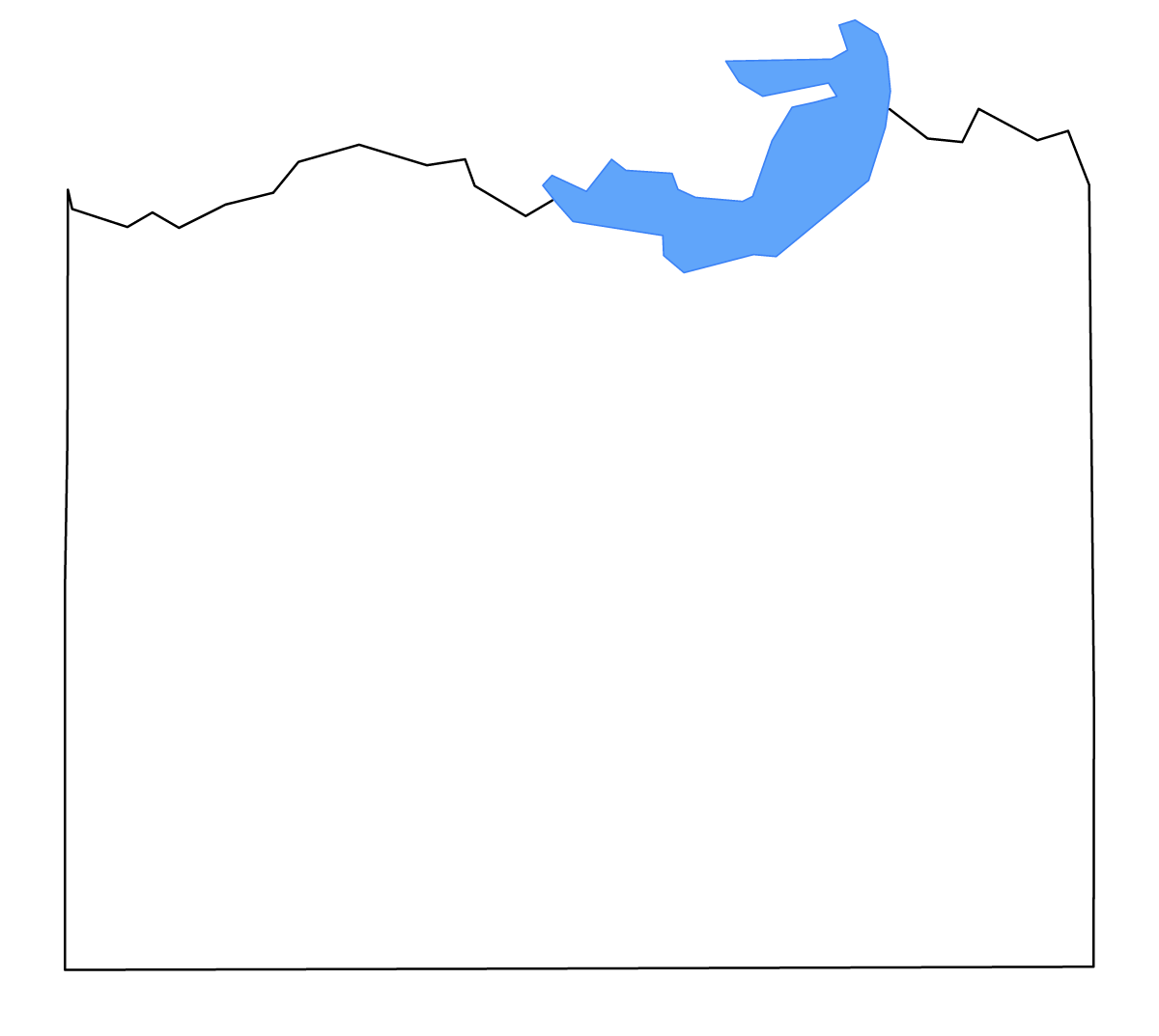 Mapa de contorno de Cass, Texas con lagos y ríos.