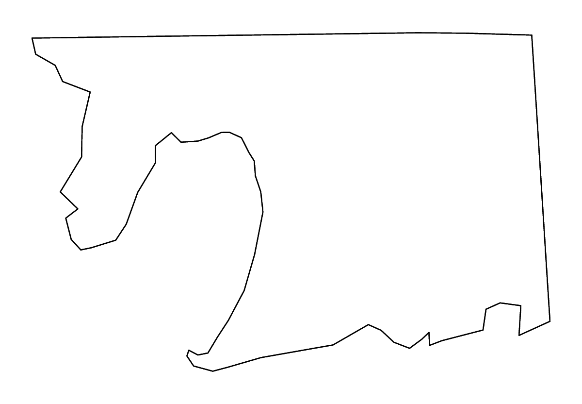 Mapa de contorno de Chambers, Texas con ríos.
