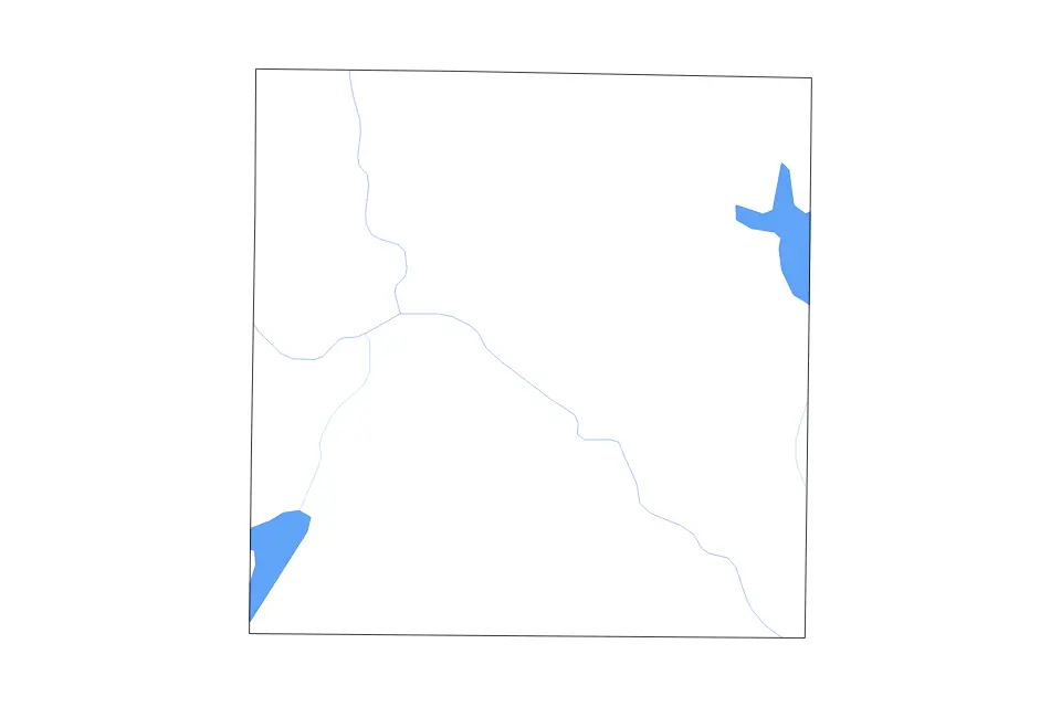 Carte de Dallas, Texas de type contour, lacs et rivières pour Amérique du Nord, montrant contour, lacs et rivières avec des éléments hydrographiques comme Joe Pool Lake et Lake Ray Hubbard.