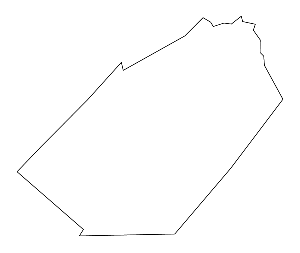 Mapa de contorno de Fayette, Texas con ríos.