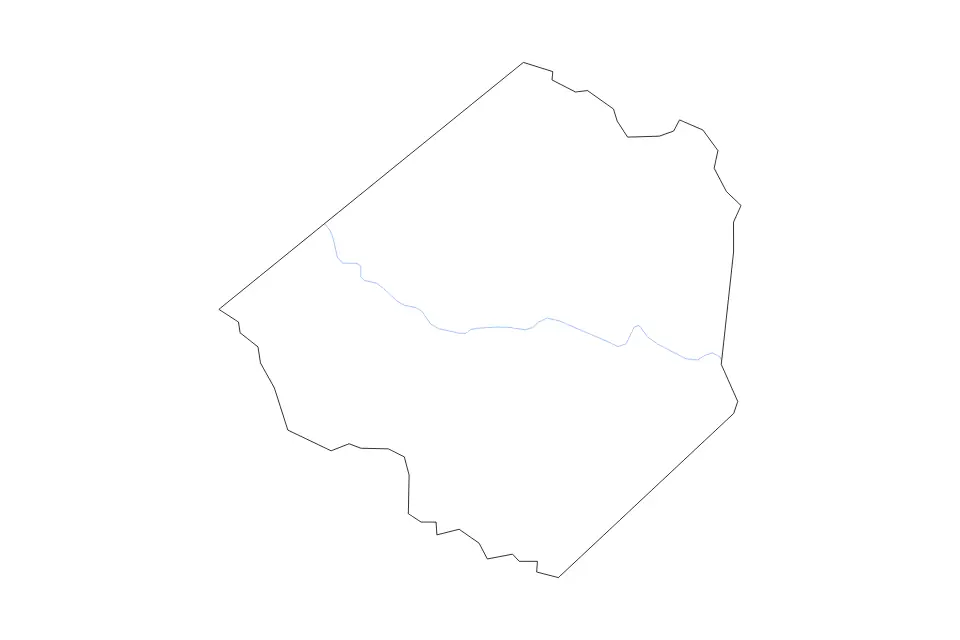 Carte de Goliad, Texas de type contour et rivières pour Amérique du Nord, montrant contour et rivières avec des limites nettes.