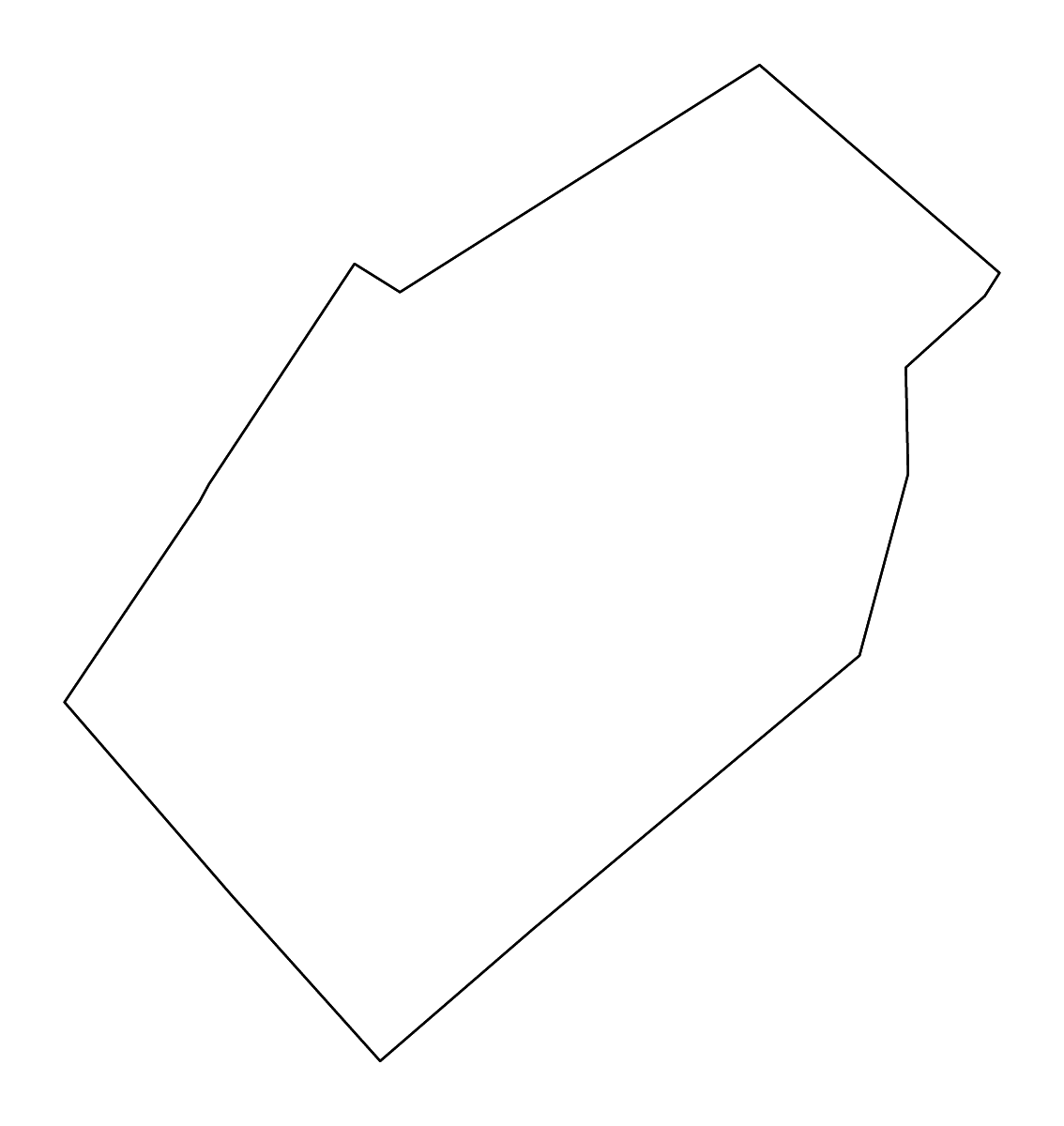 Carte de contour de Gonzales, Texas avec rivières.