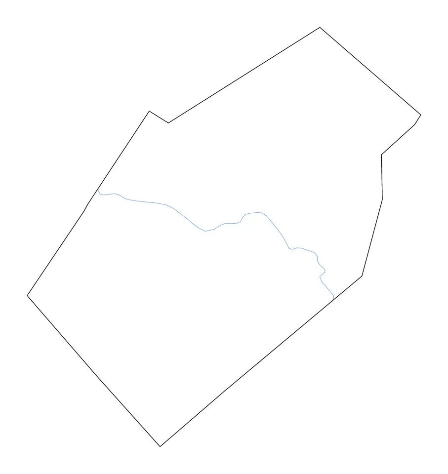 Gonzales outline map preview