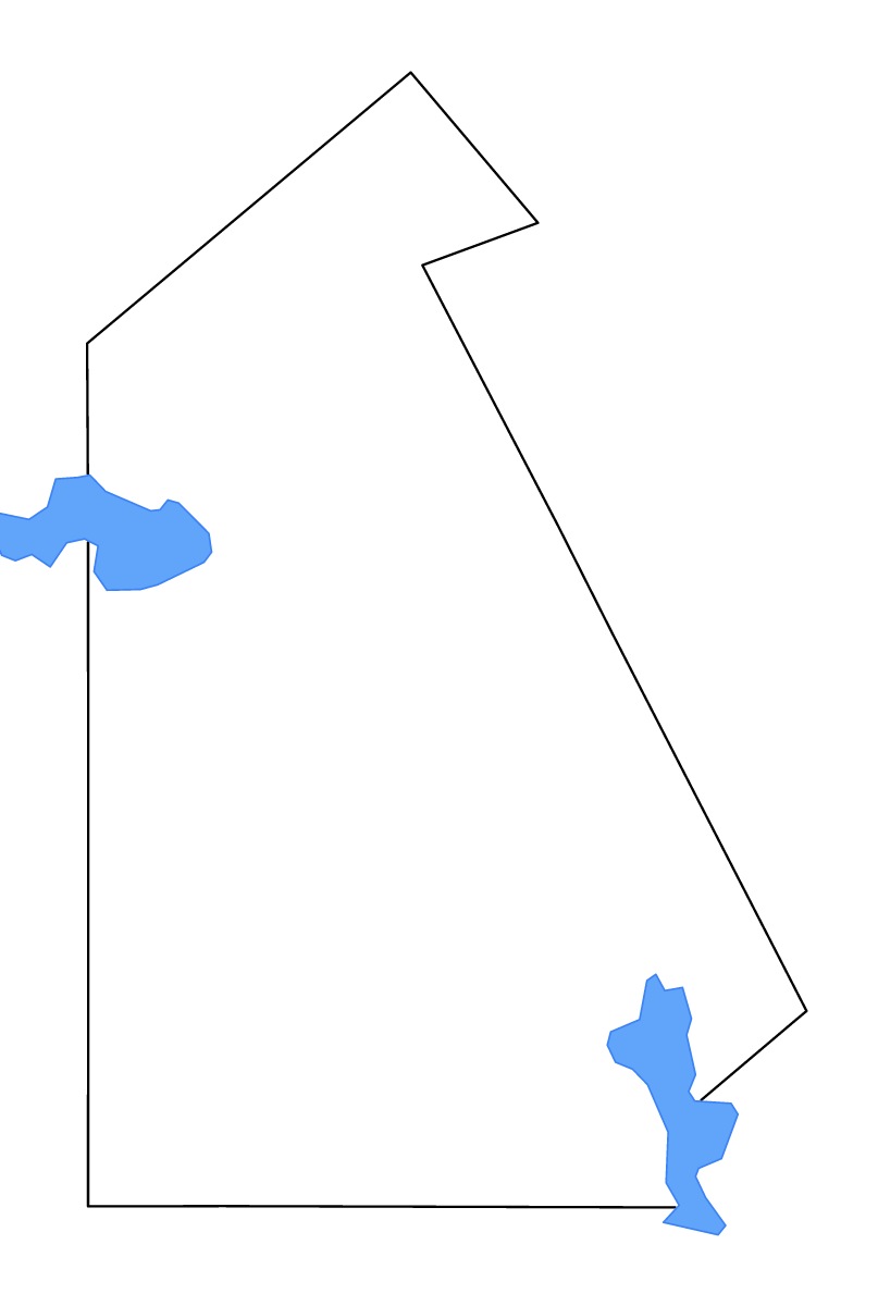 Mapa de contorno de Live Oak, Texas con lagos y ríos.