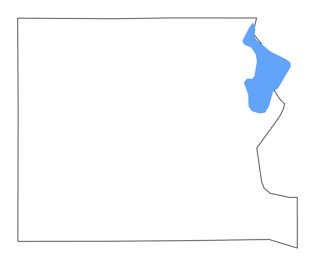 Mapa de contorno de Llano, Texas con lagos y ríos.