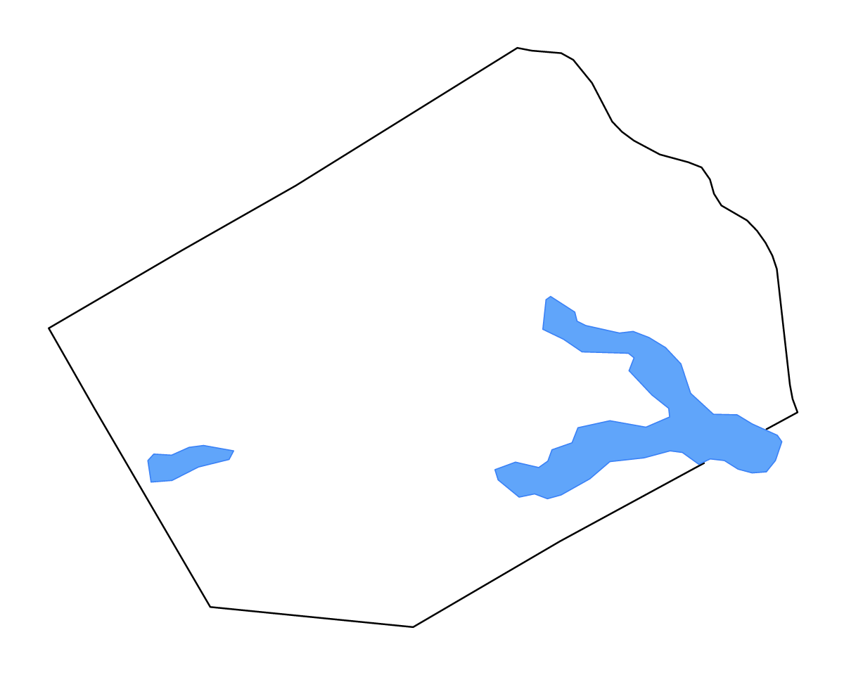Mapa de contorno de Navarro, Texas con lagos y ríos.