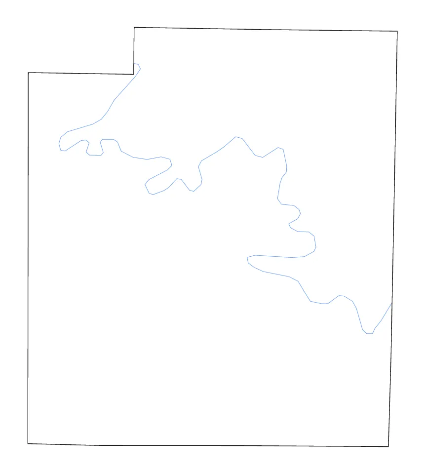 Palo Pinto outline map preview