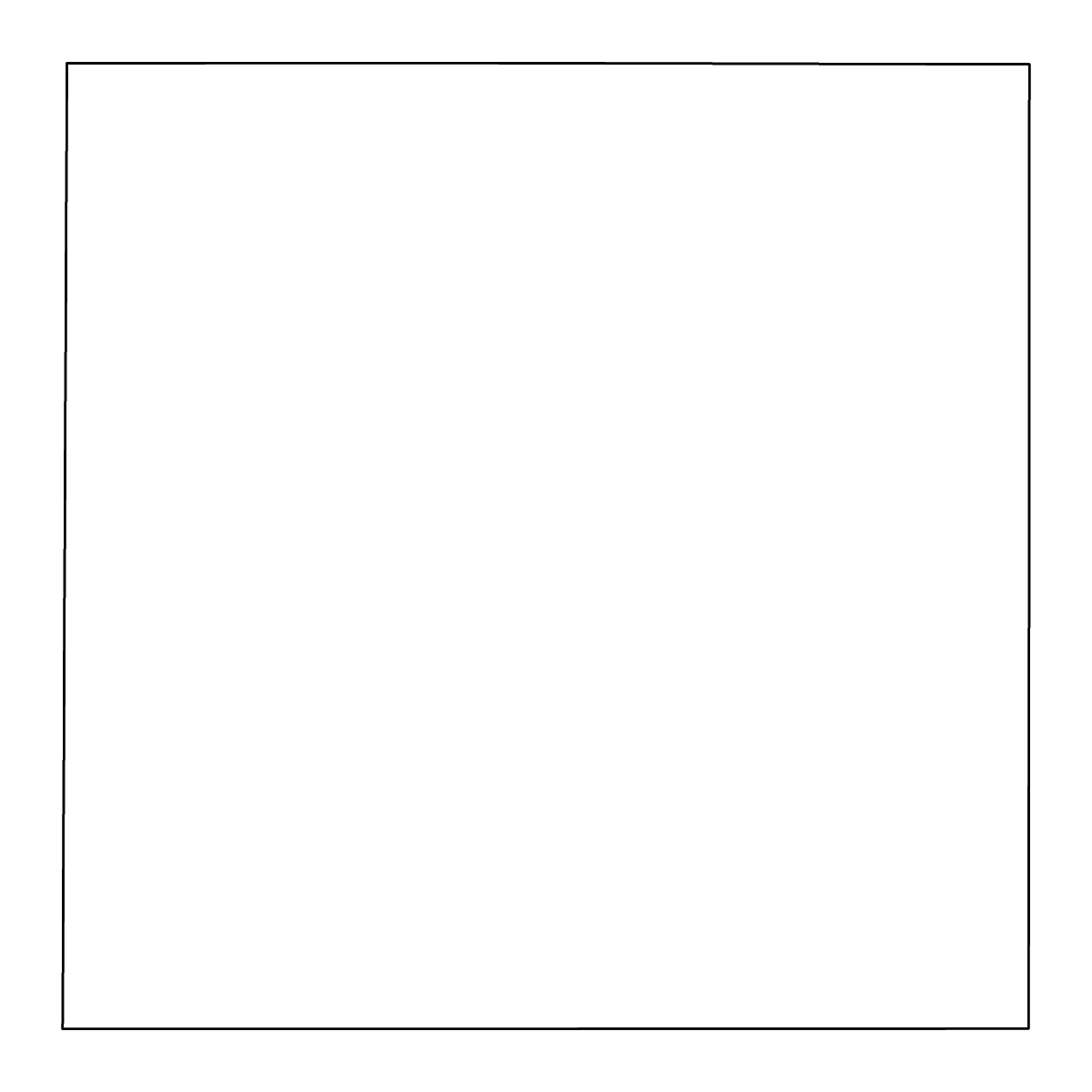 Carte de contour de Parmer, Texas avec rivières.