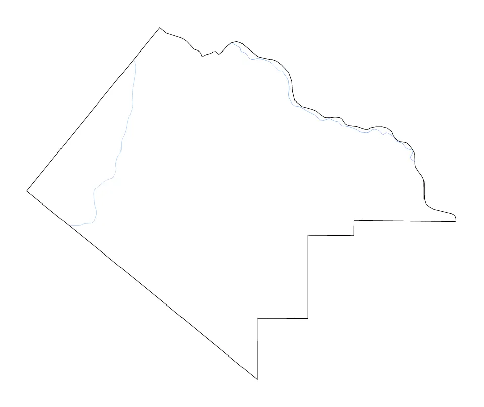 Pecos outline map preview