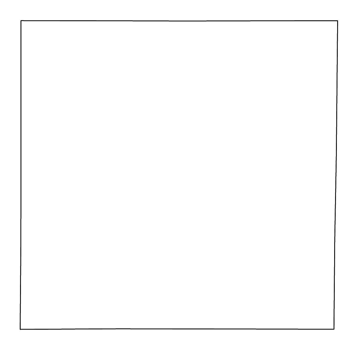 Mapa de contorno de Randall, Texas con ríos.