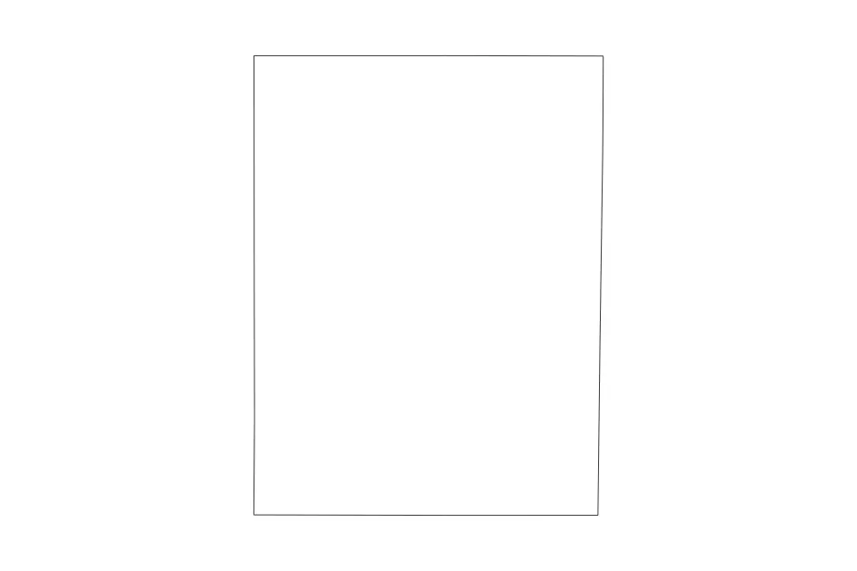 Outline map of Reagan County, Texas with subdivision borders.