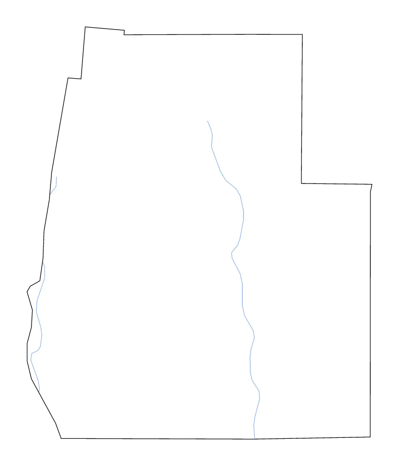 Real outline map preview