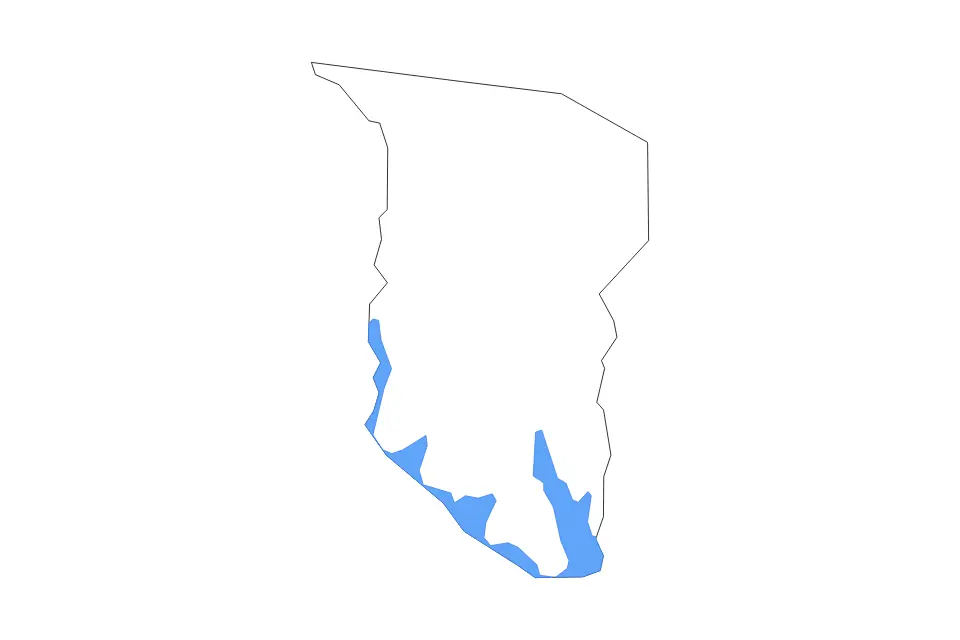 Mapa de San Augustine, Texas de tipo contorno y lagos para América del Norte, con contorno y lagos con elementos de agua como Sam Rayburn Reservoir.