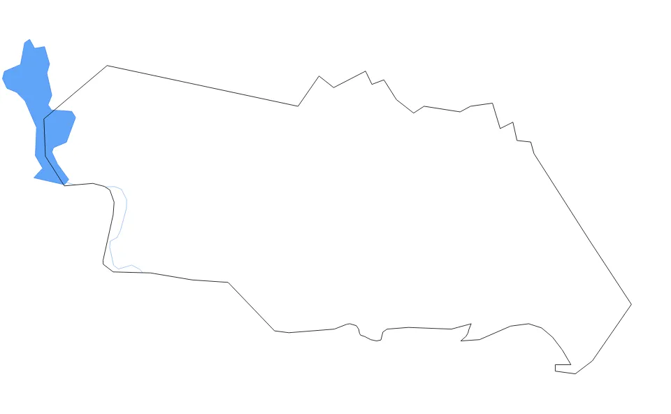 San Patricio outline map preview