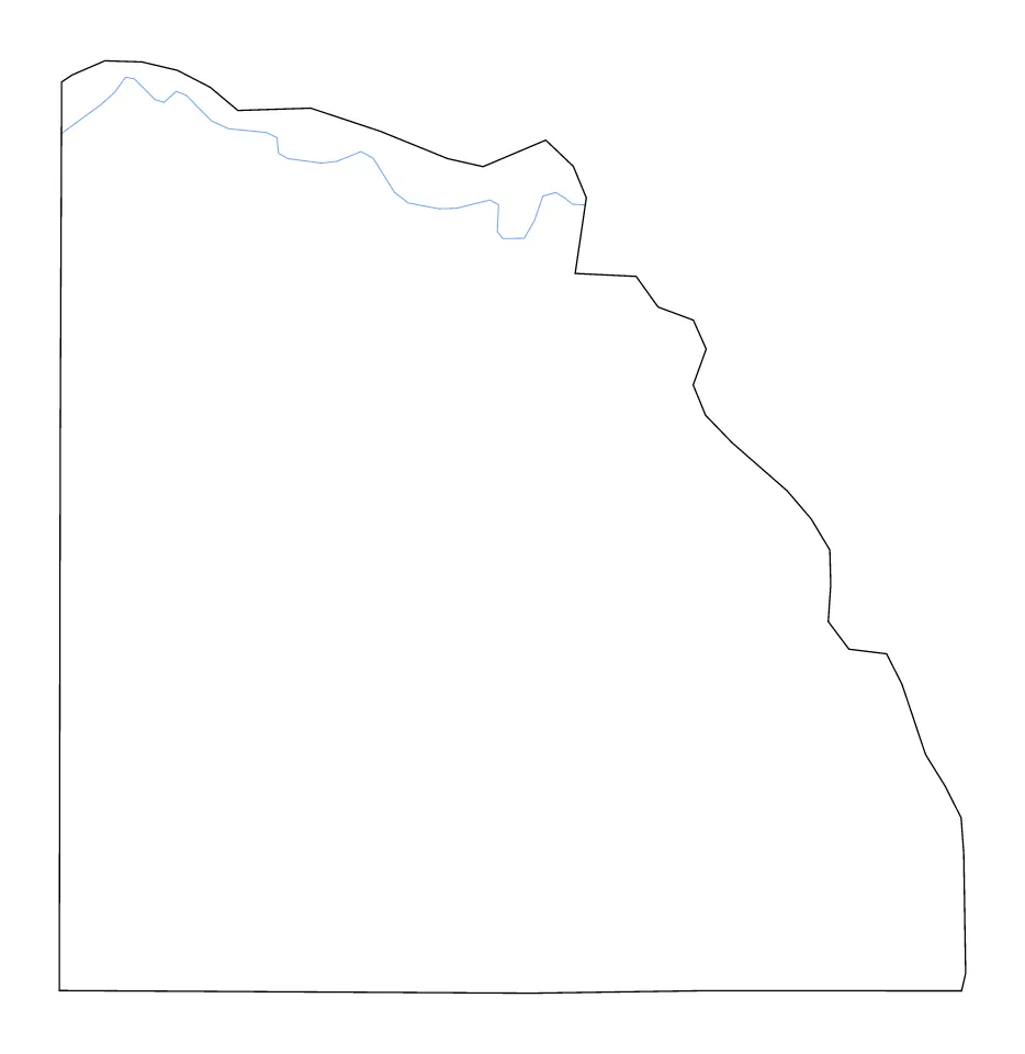 San Saba outline map preview
