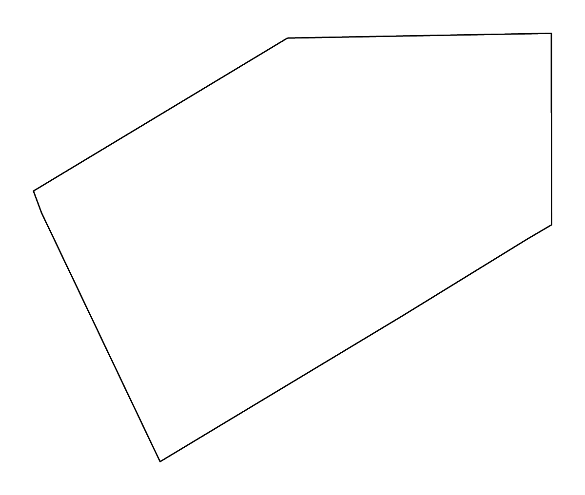Mapa de contorno de Somervell, Texas con ríos.