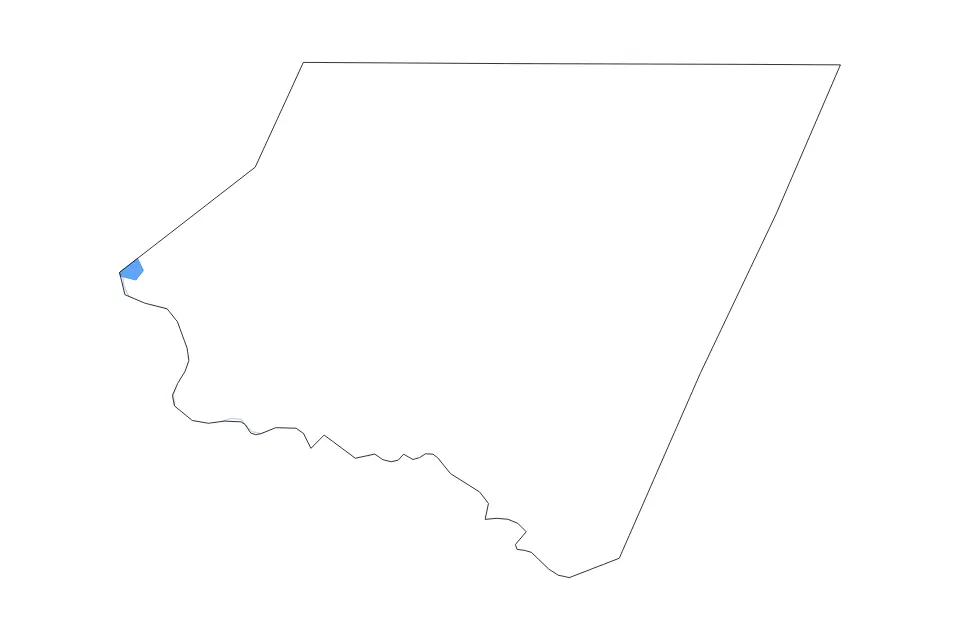 Mapa de Starr, Texas de tipo contorno, lagos y ríos para América del Norte, con contorno, lagos y ríos con elementos de agua como Falcon Reservoir.