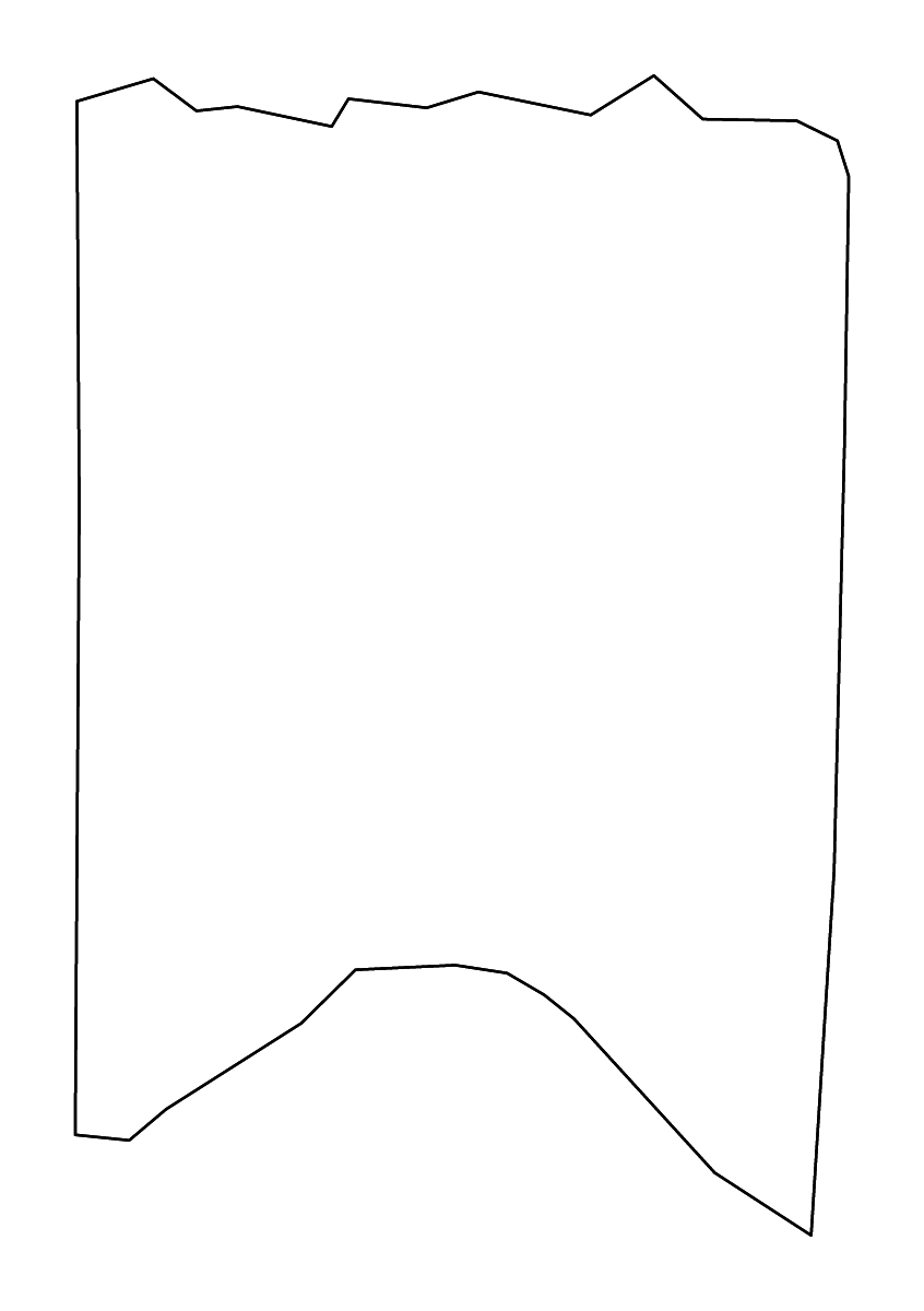 Carte de contour de Titus, Texas avec rivières.