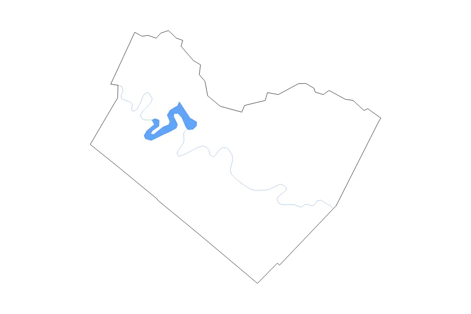 Mapa de Travis, Texas de tipo contorno, lagos y ríos para América del Norte, con contorno, lagos y ríos con elementos de agua como Lake Travis.