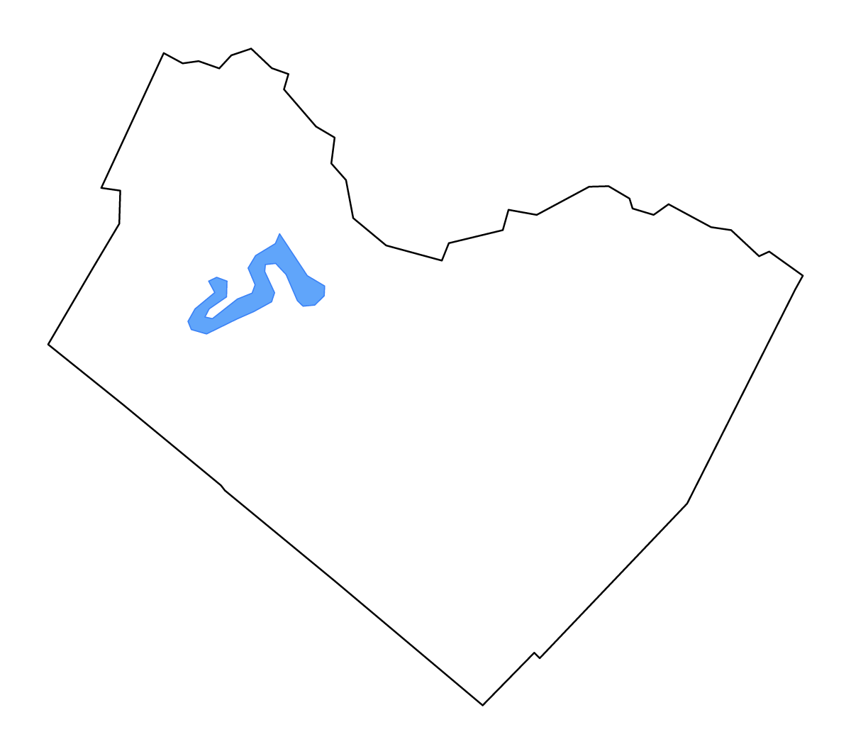 Mapa de contorno de Travis, Texas con lagos y ríos.