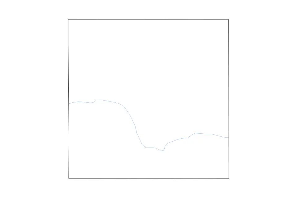 Outline map of Wheeler County, Texas with subdivision borders and rivers.