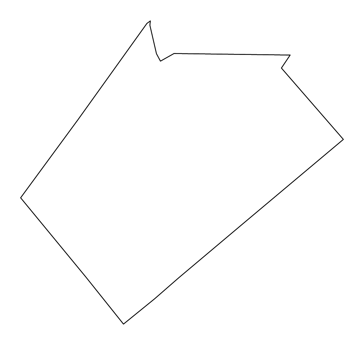 Mapa de contorno de Wilson, Texas con ríos.