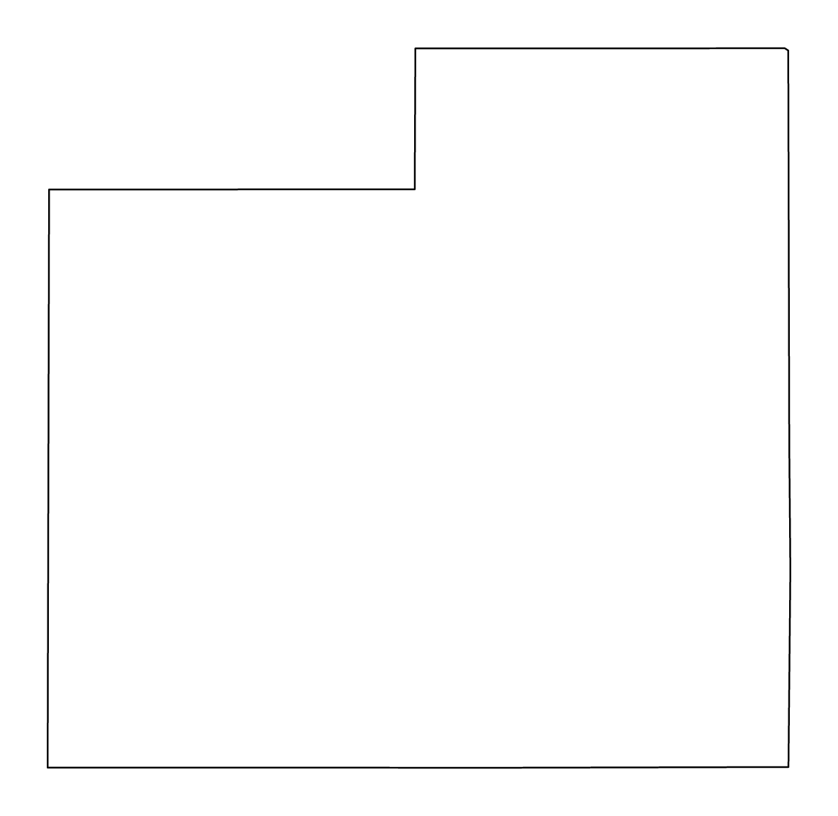 Mapa de contorno de Winkler, Texas.