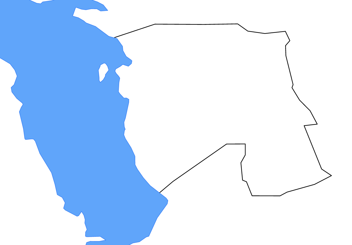 Mapa de contorno de Davis, Utah con lagos y ríos.