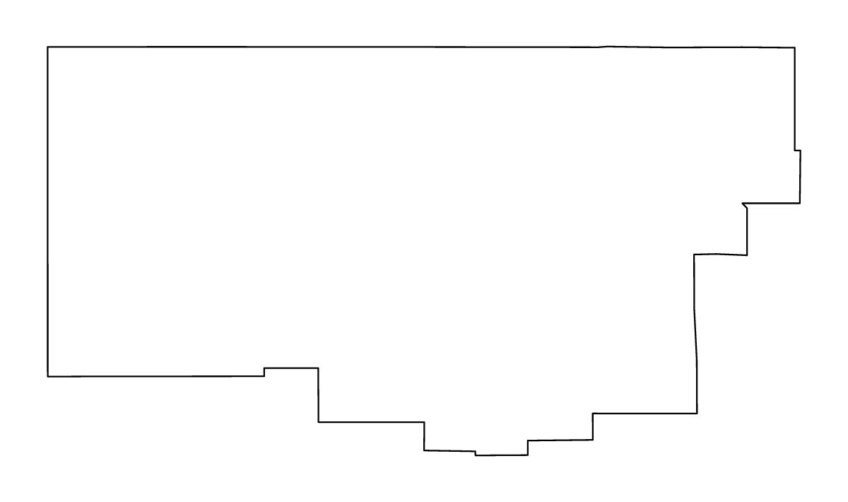 Mapa de contorno de Iron, Utah.