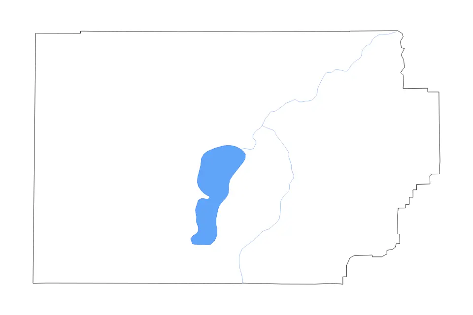 Carte de Millard, Utah de type contour, lacs et rivières pour Amérique du Nord, montrant contour, lacs et rivières avec des éléments hydrographiques comme Sevier Lake.