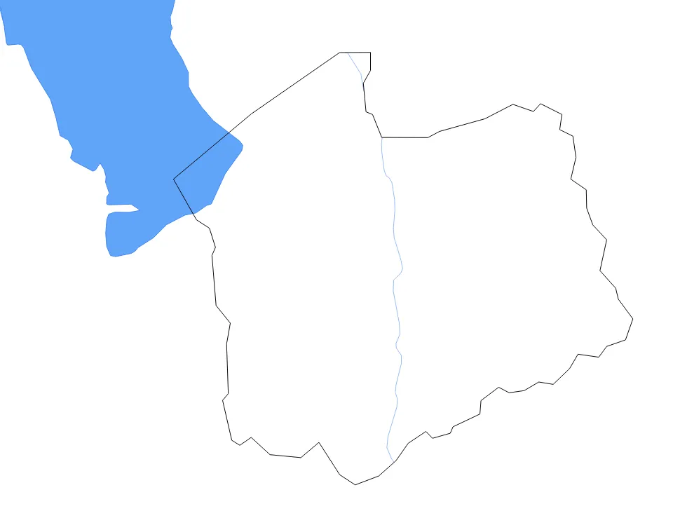 Salt Lake outline map preview