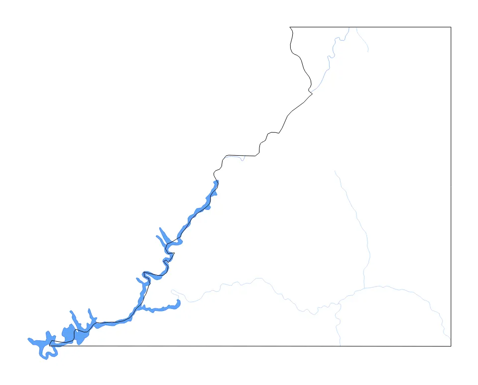 San Juan outline map preview