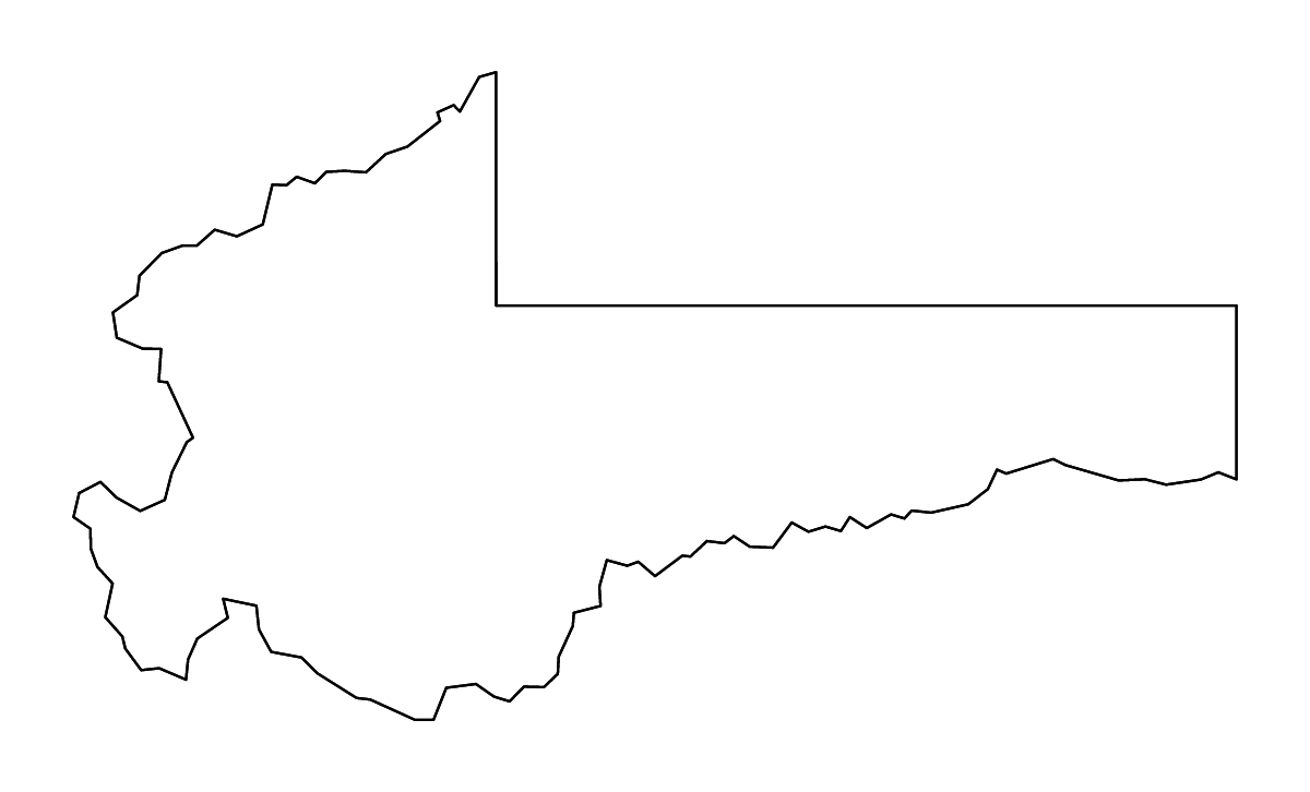 Mapa de contorno de Summit, Utah con ríos.